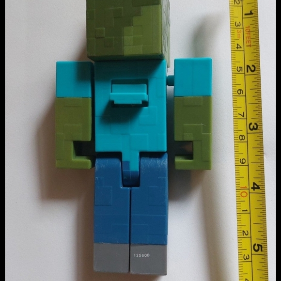 Mattel Minecraft Zombie Action Figure - Picture 2 of 2